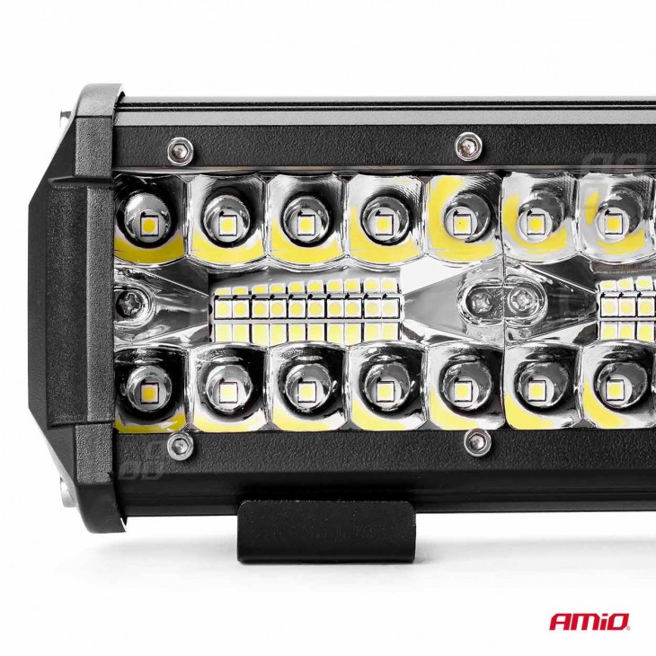 Proiector LED pentru Off-Road, ATV, SSV, culoare 6500K, 6400 lm, tensiune 9 - 36V, dimensiuni 300 x 74 mm - AVX-AM02435 - AMIO