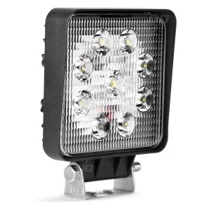 Proiector LED pentru Off-Road, ATV, SSV, culoare 6500K, LED FLOOD,, tensiune 9 - 36V, dimensiune, 110 x 110 mm, AMIO