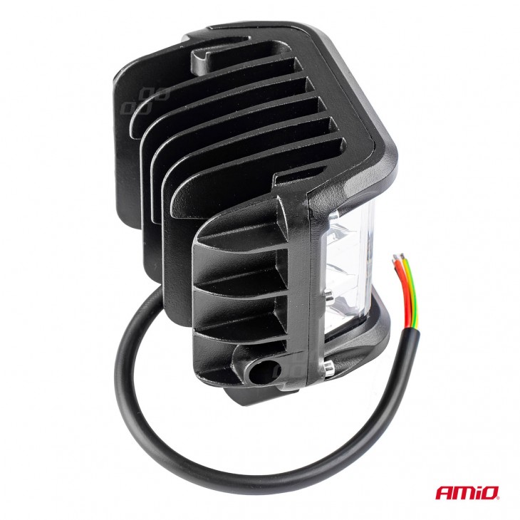 Proiector LED pentru Off-Road, ATV, SSV,  culoare 6500K, cu doua functii, tensiune 9 - 36V, dimensiune, 110 x 75 mm - AVX-AM02422 - AMIO
