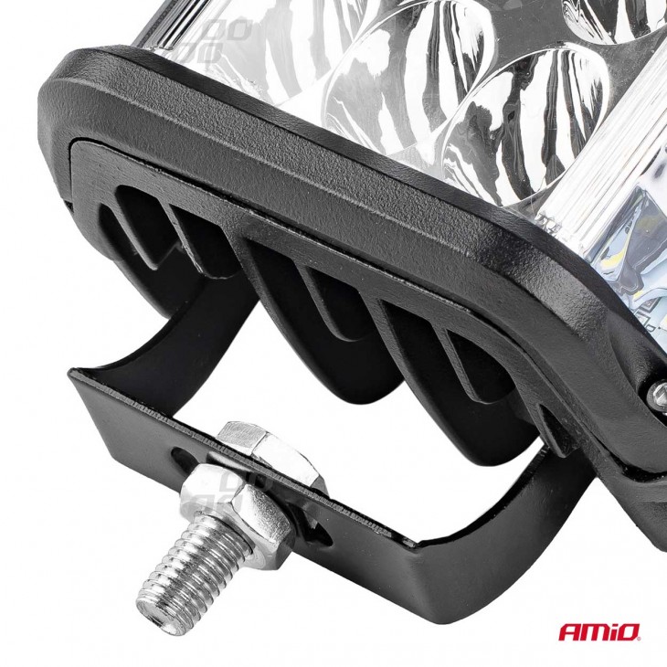 Proiector LED pentru Off-Road, ATV, SSV,  culoare 6500K, cu doua functii, tensiune 9 - 36V, dimensiune, 110 x 75 mm - AVX-AM02422 - AMIO
