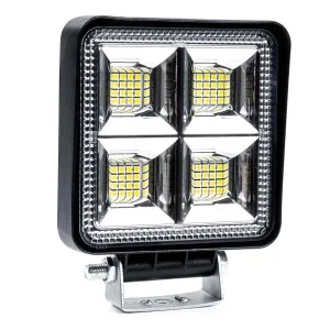 Proiector LED pentru Off-Road, ATV, SSV, putere 192W, culoare 6500K, tensiune 9-36V, dimensiuni 110 x 110 x 35 mm, AMIO