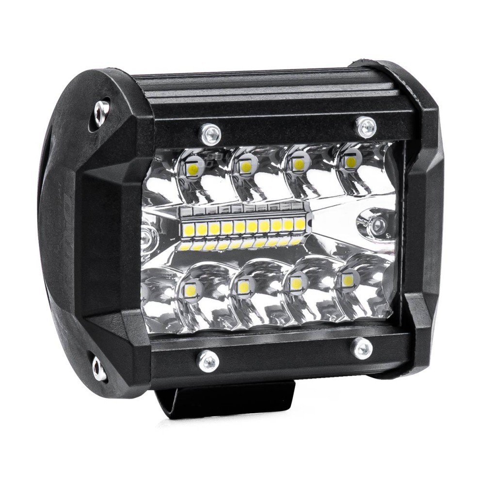 Proiector LED pentru Off-Road, ATV, SSV, putere 60W, culoare 6500K, tensiune 9-36V, dimensiuni 95 x 74 x 55 mm - AVX-AM03247 - AMIO