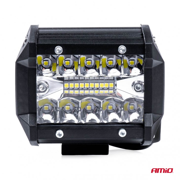 Proiector LED pentru Off-Road, ATV, SSV, putere 60W, culoare 6500K, tensiune 9-36V, dimensiuni 95 x 74 x 55 mm - AVX-AM03247 - AMIO
