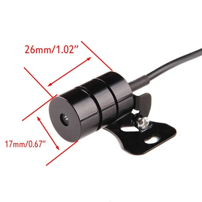 Proiector de ceata cu Raza Laser Anti-Accident, alimentare 12V, culoare rosie, pentru vehicule Off-Road, ATV, SSV