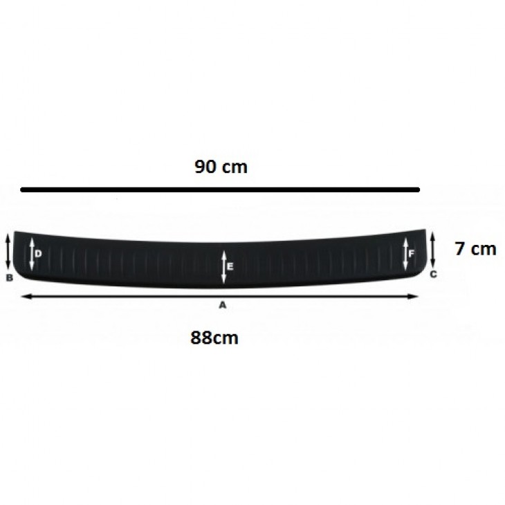 Protectie bara portbagaj - bandou spate, universal - AVX-T2941 - AVEX