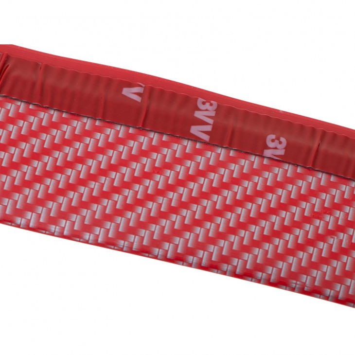 Protectie spoiler, prelungire bara fata/spate din cauciuc, culoare CARBON Rosu - AVX-K6483_3 - AVEX
