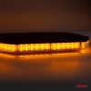 Rampa luminoasa girofar, culoare Orange, alimentare 12/24V, 48 LED-uri, protectie IP56, montaj cu magnet