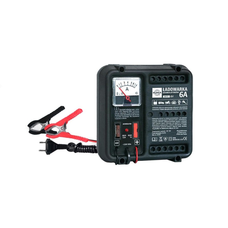 Redresor auto cu indicator analog BK 12/6 6A - AVX-AMK5500 - AVEX