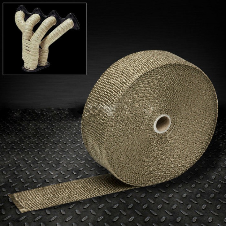 Rola banda termoizolanta din fibra de sticla, rezistenta termic pentru galerii evacuare, destinatie auto-moto, dimensiune 5cm x 10m - AVX-T260223-1 - AVEX
