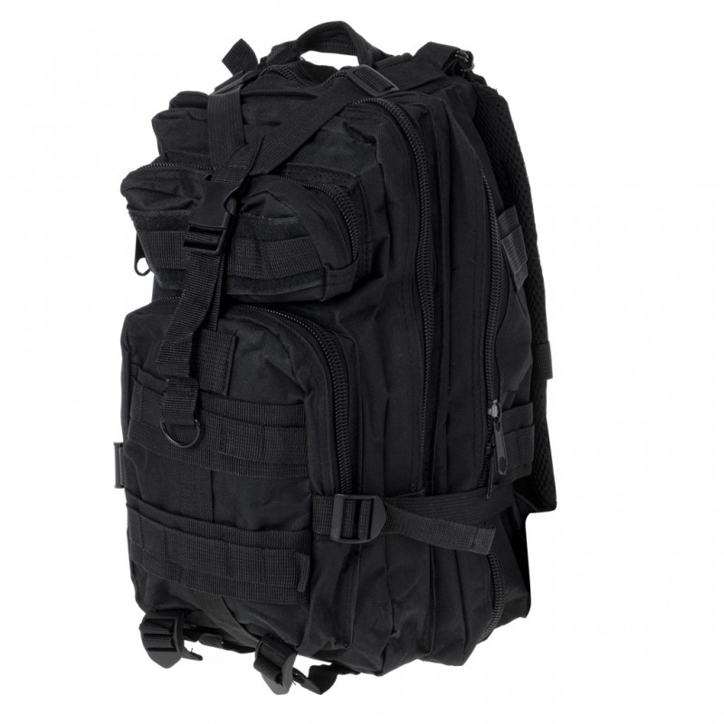 Rucsac Tactic Militar, culoare NEGRU, capacitate 25l - AVX-KX5118 - AVEX