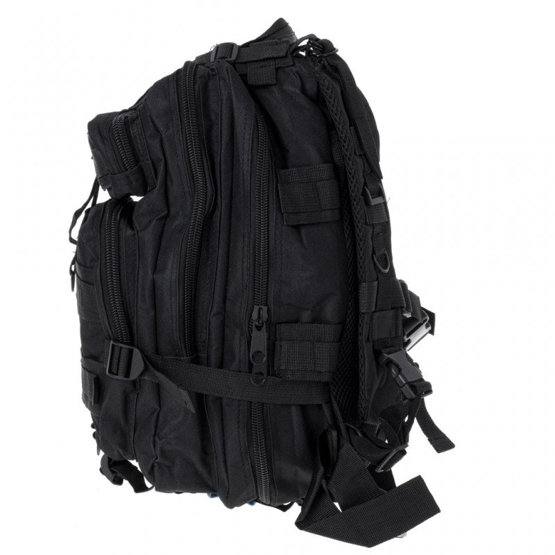 Rucsac Tactic Militar, culoare NEGRU, capacitate 25l - AVX-KX5118 - AVEX