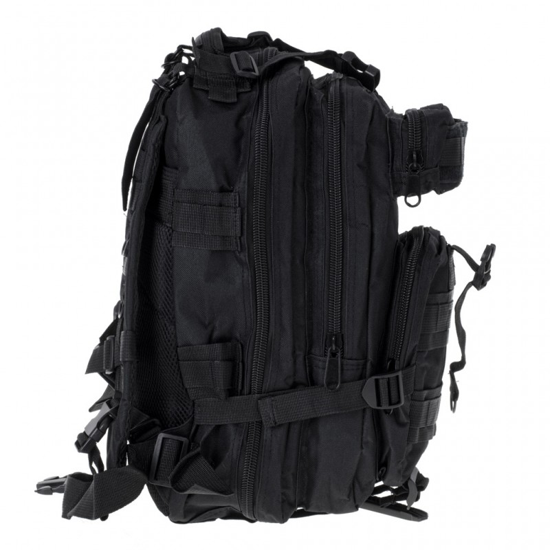 Rucsac Tactic Militar, culoare NEGRU, capacitate 25l - AVX-KX5118 - AVEX