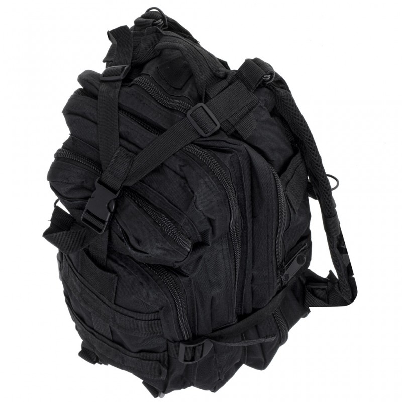 Rucsac Tactic Militar, culoare NEGRU, capacitate 25l - AVX-KX5118 - AVEX