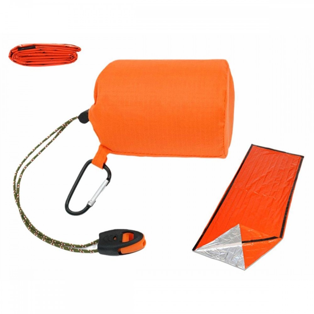Sac de dormit termic model MINI pentru turism, alpinism, salvare, dimensiune 213 x 91 cm - AVX-AG404B - AVEX