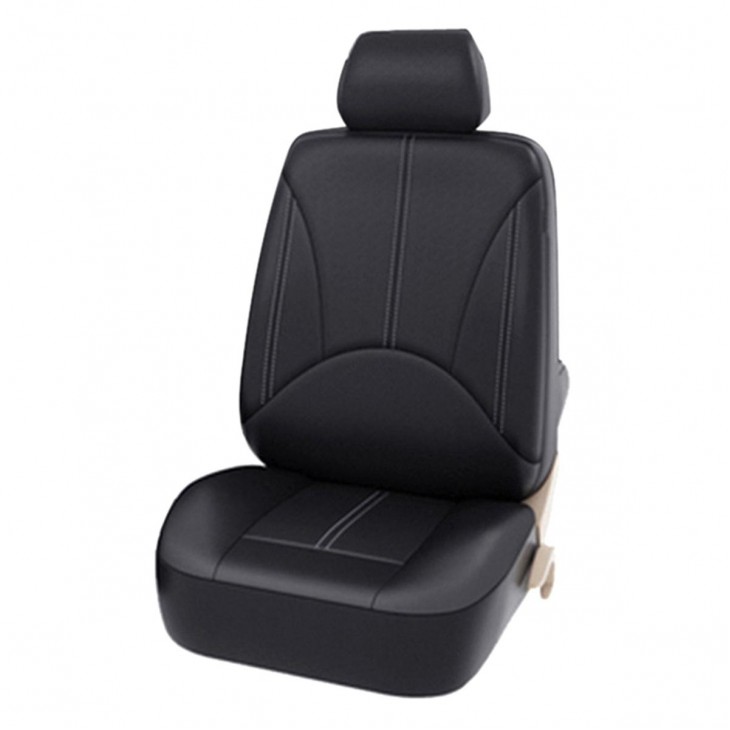Set 11 huse scaun auto UNIVERSALE din piele ecologica NEGRU AG338E - AVX-AG338E - AVEX