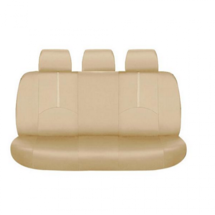 Set 11 huse scaun auto Universale din piele ecologica Bej, AG338F - AVX-AG338F - AVEX