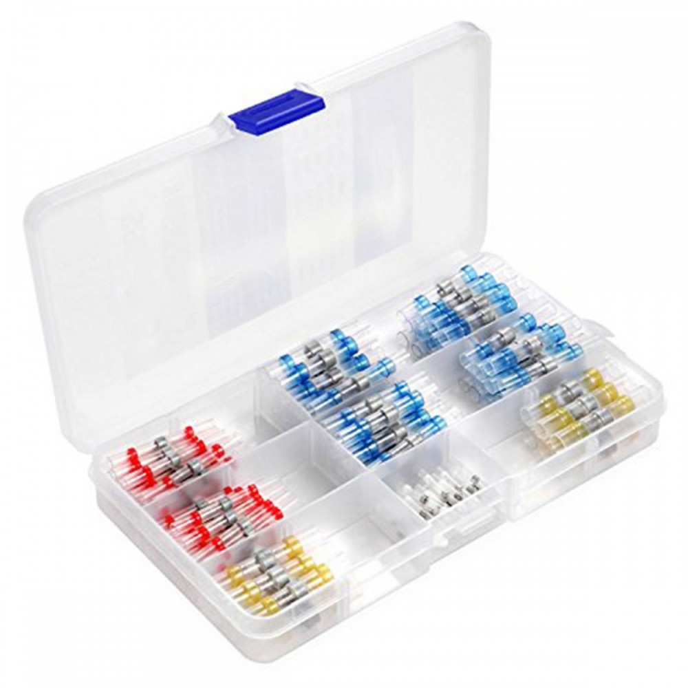 Set 120 tuburi contractabile, premium, transparente - AVX-AG713 - AVEX