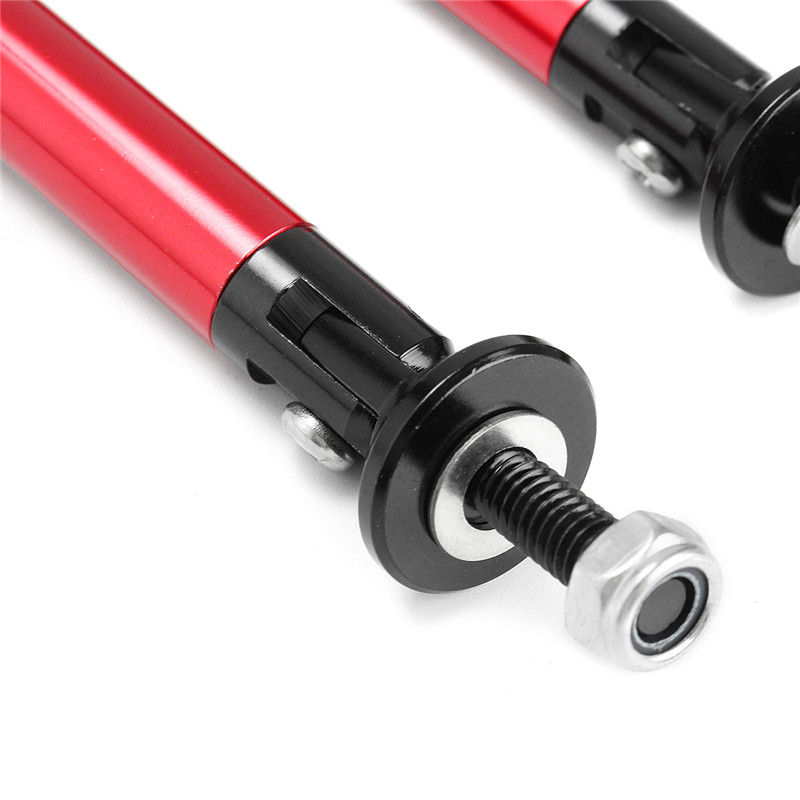 Set 2 Tije din Aluminiu reglabile pentru Consolidare Spoiler, lungime 15cm, culoare Rosu - AVX-T070122-3 - AVEX