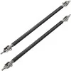 Set 2 Tije din Aluminiu reglabile pentru Consolidare Spoiler, lungime 15cm, IMITATIE CARBON