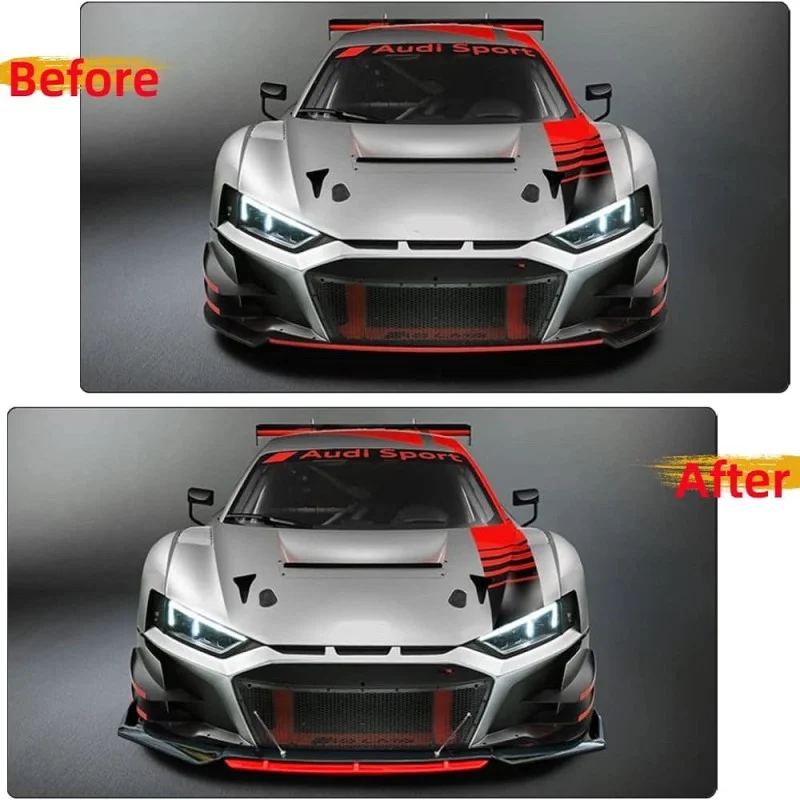 Set 2 Tije din Aluminiu reglabile pentru Consolidare Spoiler, lungime 15cm, IMITATIE CARBON