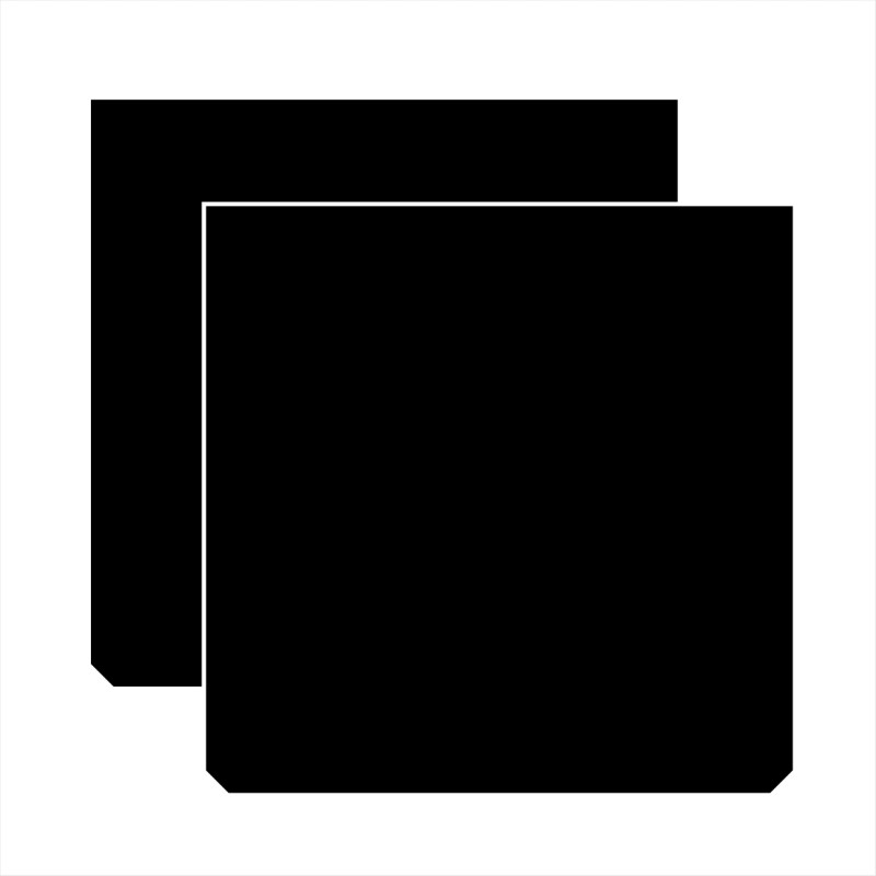 Set 2 buc. Aparatori Noroi din cauciuc (40 x 40cm) - AVX-APN40x40 - AVEX