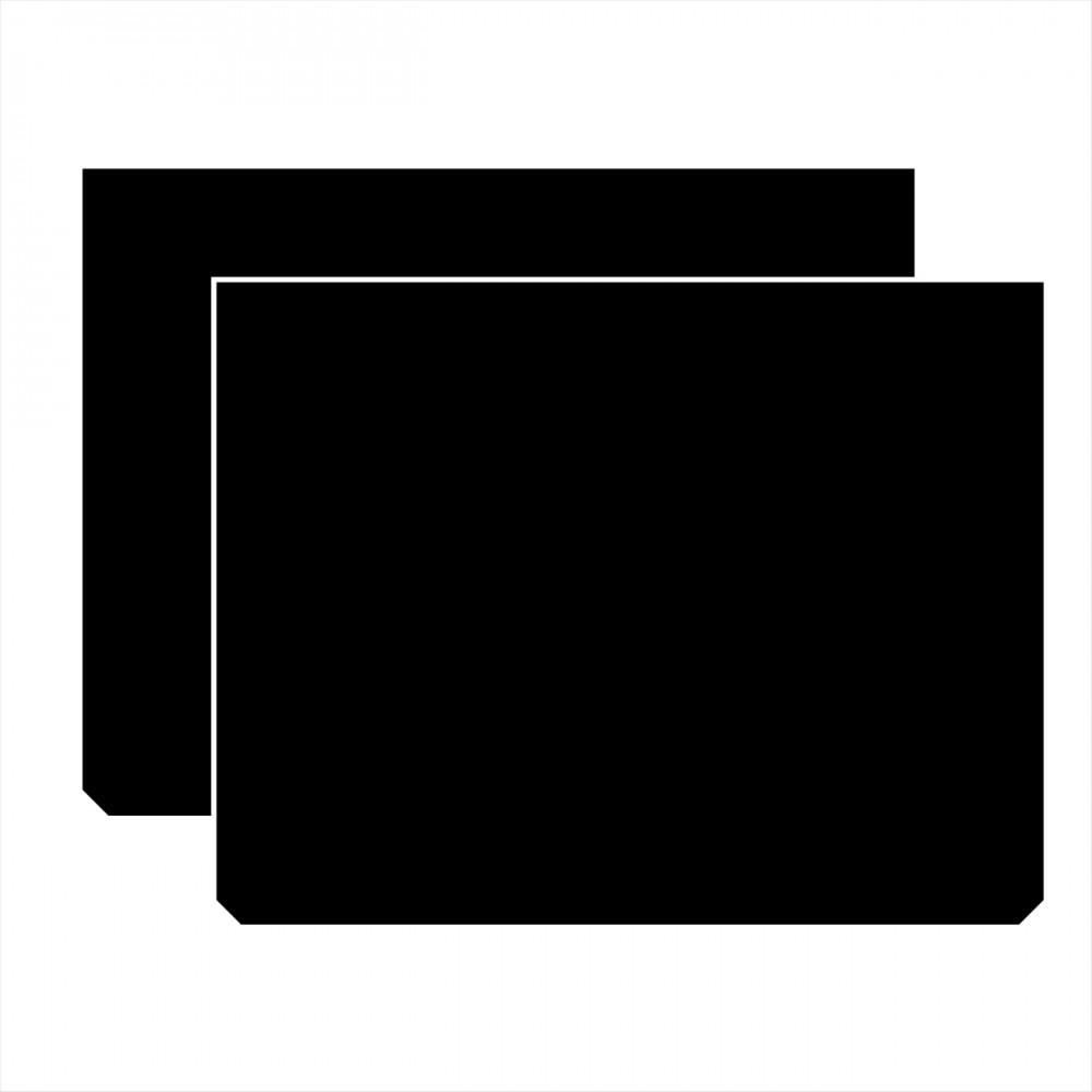 Set 2 buc. Aparatori Noroi din cauciuc (45 x 35cm) - AVX-APN45x35 - AVEX