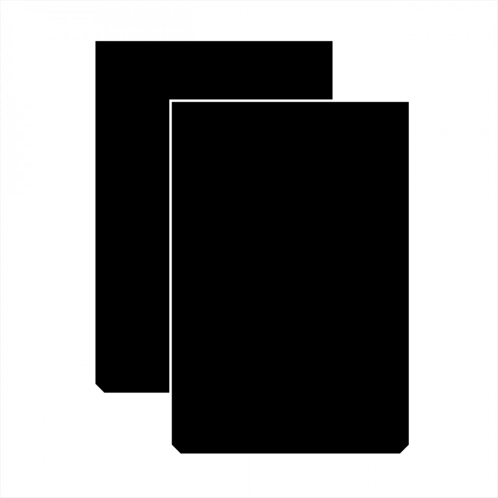 Set 2 buc. Aparatori Noroi din cauciuc de tip VAN (34 x 23cm) - AVX-APN34x23 - AVEX