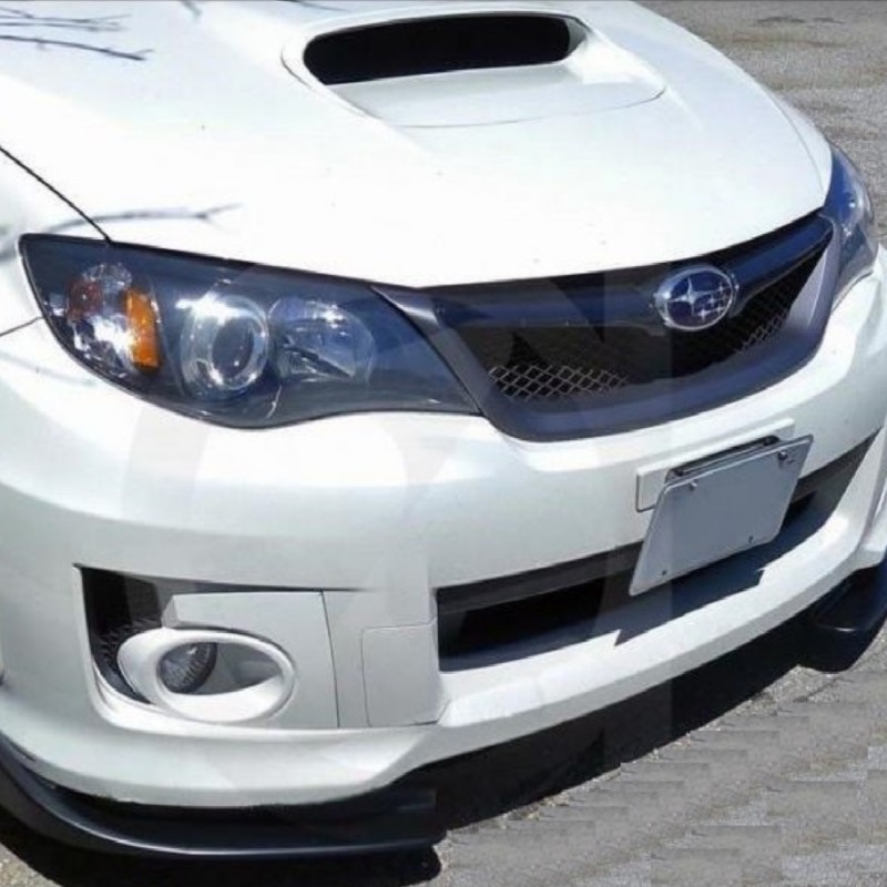 Set 2 buc. aripioare Racing, prelungire bara tuning din plastic culoare neagra