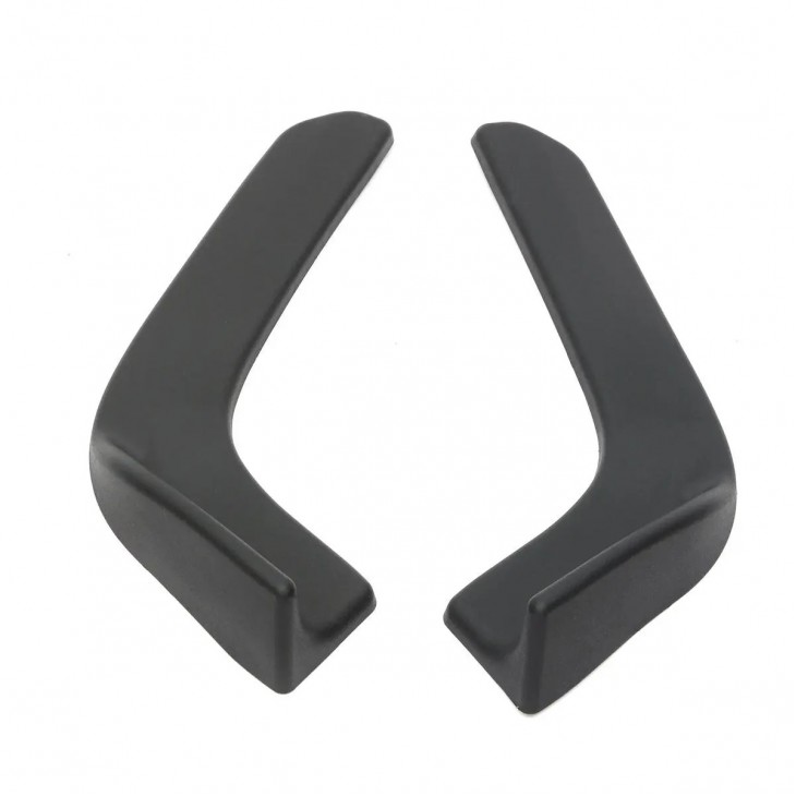 Set 2 buc. aripioare Racing, prelungire bara tuning din plastic culoare neagra - AVX-T090317-5 - AVEX
