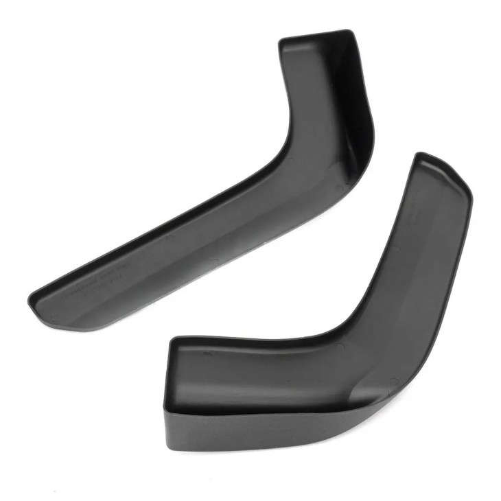 Set 2 buc. aripioare Racing, prelungire bara tuning din plastic culoare neagra - AVX-T090317-5 - AVEX