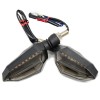 Set 2 lampi Semnalizare Moto cu LED, cu 2 functii, pozitie si semnalizare, 12V - AVX-T181220-1 - AVEX