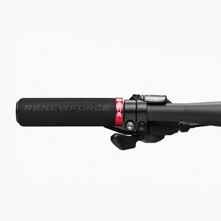 Set 2 manere ghidon bicicleta, material burete + plastic, cu inele din aluminiu - AVX-WT-GRIP-1 - AVEX