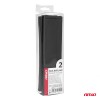 Set 2 perne de protectie pentru centura, culoare Antracit - AVX-AM03290 - AMIO