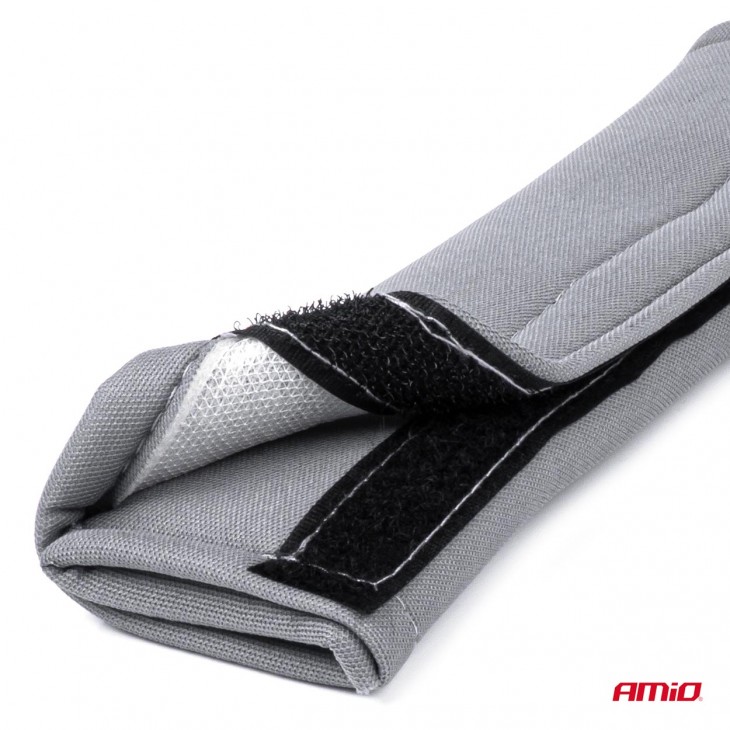 Set 2 perne de protectie pentru centura, culoare Gri Deschis - AVX-AM03238 - AMIO