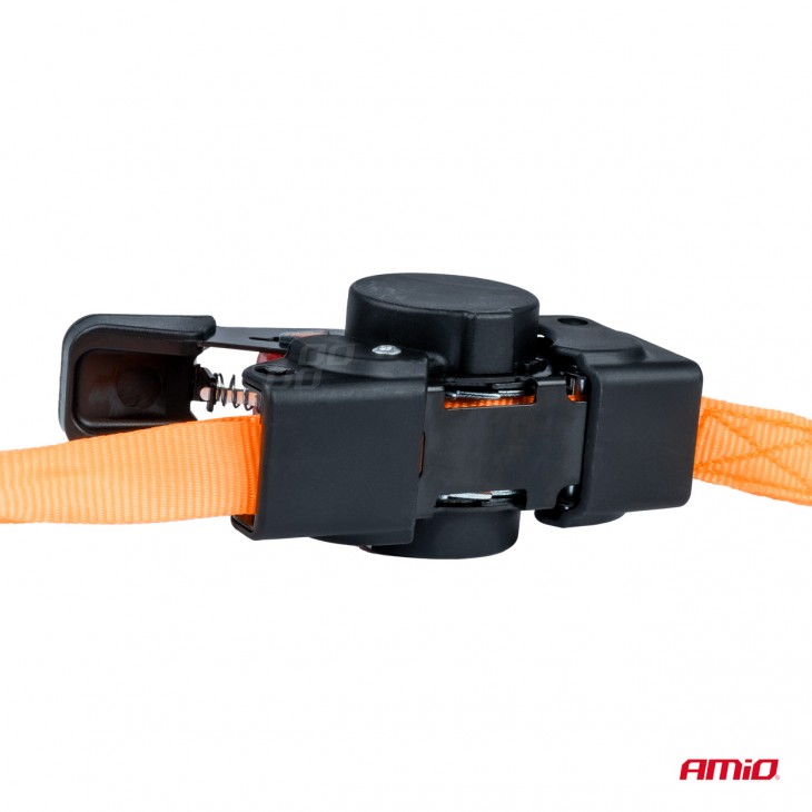Set 2 x Chingi de asigurare marfa cu retractare automata, 200kg, dimensiune 18mm x 2m, model S-TYPE, AVX-AM03323 - AVX-AM03323 - AMIO