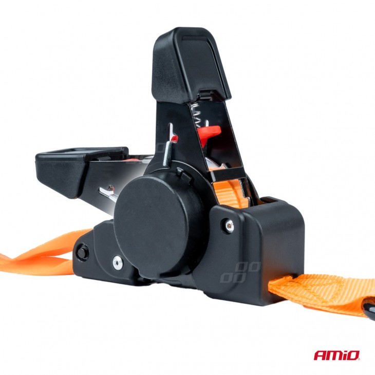 Set 2 x Chingi de asigurare marfa cu retractare automata, 200kg, dimensiune 18mm x 2m, model S-TYPE, AVX-AM03323 - AVX-AM03323 - AMIO