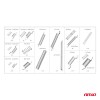 Set 200 arcuri de compresie si extensie de diferite dimensiuni pentru reparatii - AVX-AM03140 - AMIO
