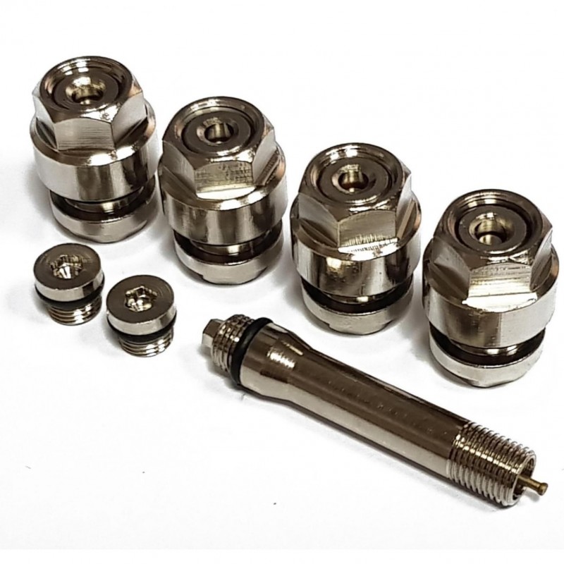 Set 4 Valve Ascunse cromate, cu dispozitiv de umflare - AVX-T707 - AVEX