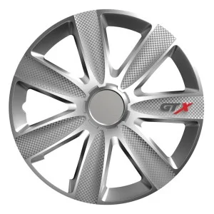 Set 4 capace roti model GTX 16" - CARBON & SILVER, VERSACO