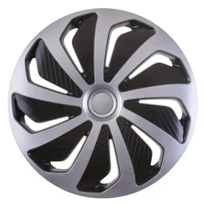 Set 4 capace roti model WIND 16" - SILVER & BLACK, VERSACO