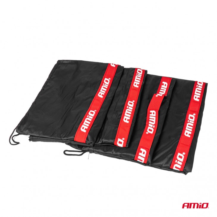 Set 4 huse de protectie din poliester pentru depozitarea anvelopelor - AVX-AM03267 - AMIO
