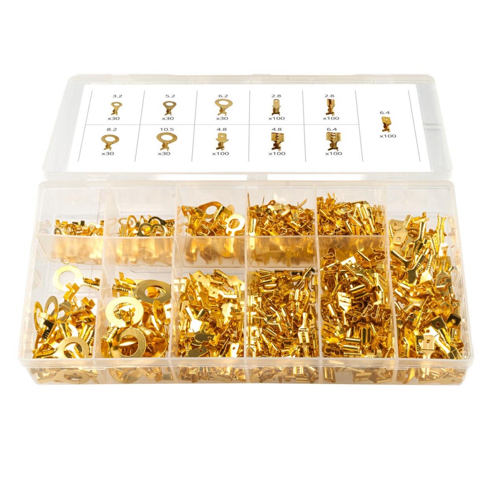Set 750 conectori terminali pentru circuite electrice - AVX-AM03032 - AMIO