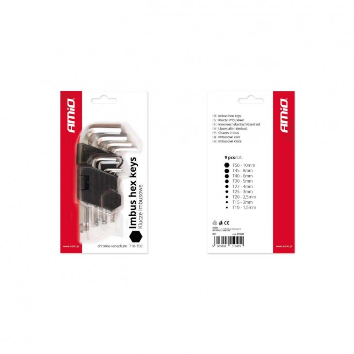 Set 9 chei imbus - AVX-AM01041 - AMIO