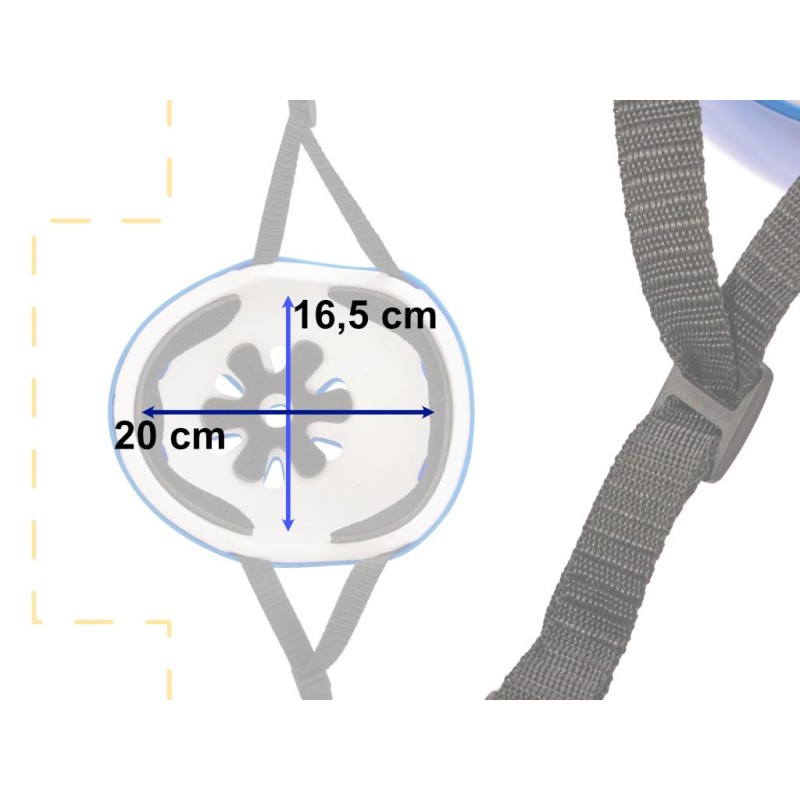 Set Protectie pentru copii, 7 piese, model SKATEBOARD, culoarea Albastra - AVX-KX5613_1 - AVEX