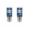 Set becuri auto cu LED CANBUS UltraBright compatibil T10 W5W 21 SMD Alb 12V/24V, destinat competitiilor auto sau off-road - AVX-AM02445 - AMIO