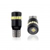 Set becuri auto cu LED CANBUS compatibil T10 W5W 19 SMD Alb 12V, destinat competitiilor auto sau off-road - AVX-AM02446 - AMIO