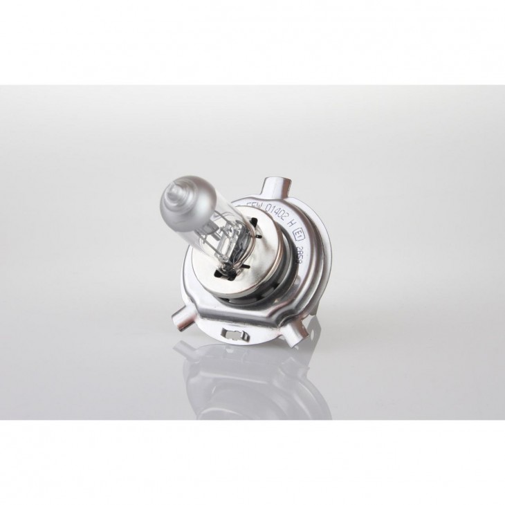 Set becuri cu halogen H4 12V 60 / 55W LumiTec SILVER + 100% DUO BOX - AVX-AM01402 - AMIO