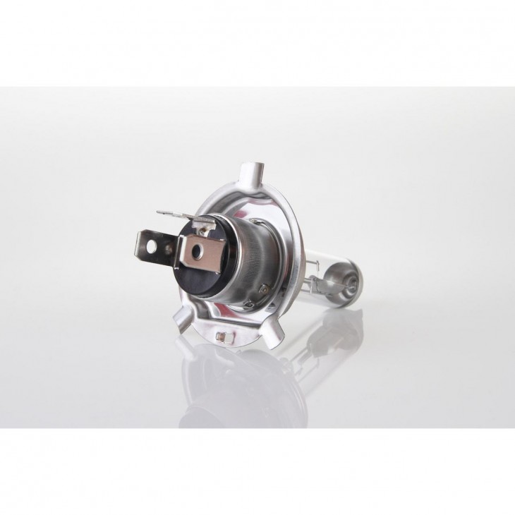 Set becuri cu halogen H4 12V 60 / 55W LumiTec SILVER + 100% DUO BOX - AVX-AM01402 - AMIO