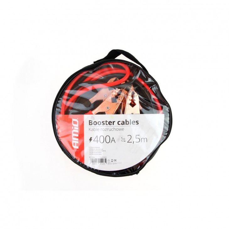 Set cabluri de pornire auto cu clesti, 400A - 2,5m - AVX-AM01023 - CarCommerce