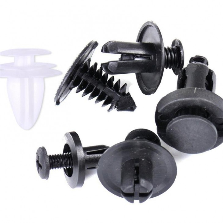 Set cleme - clipsuri reconditionare auto, 100 piese, diferite modele - AVX-AM02830 - AMIO
